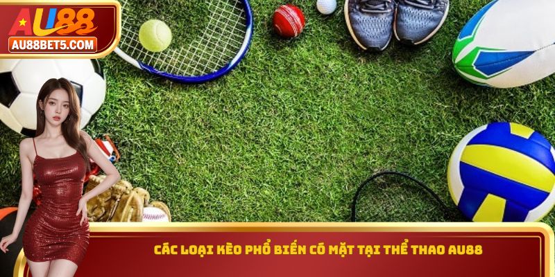 Các loại kèo phổ biến có mặt tại thể thao AU88