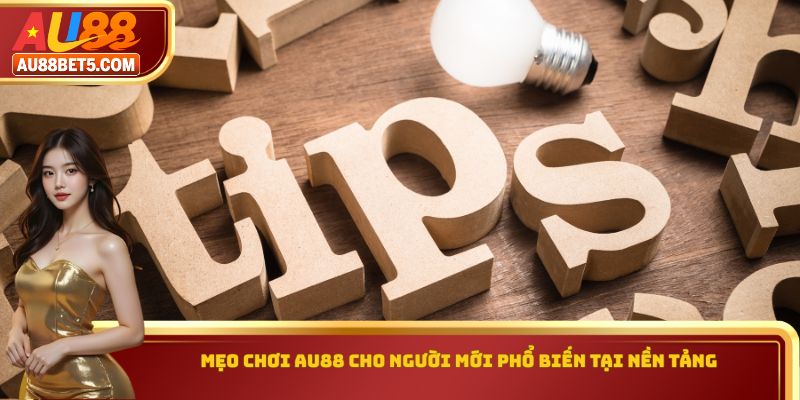 Mẹo chơi AU88 cho người mới phổ biến tại nền tảng